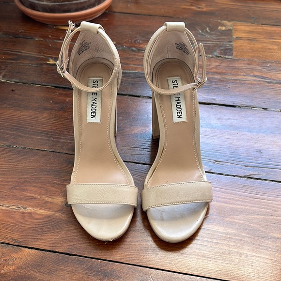 Steve Madden Carrson size 6, nude - Picture 1 of 4